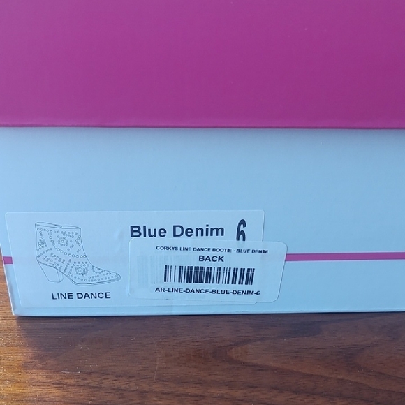 Sparkling Denim Ankle Booties - Picture 2 of 9